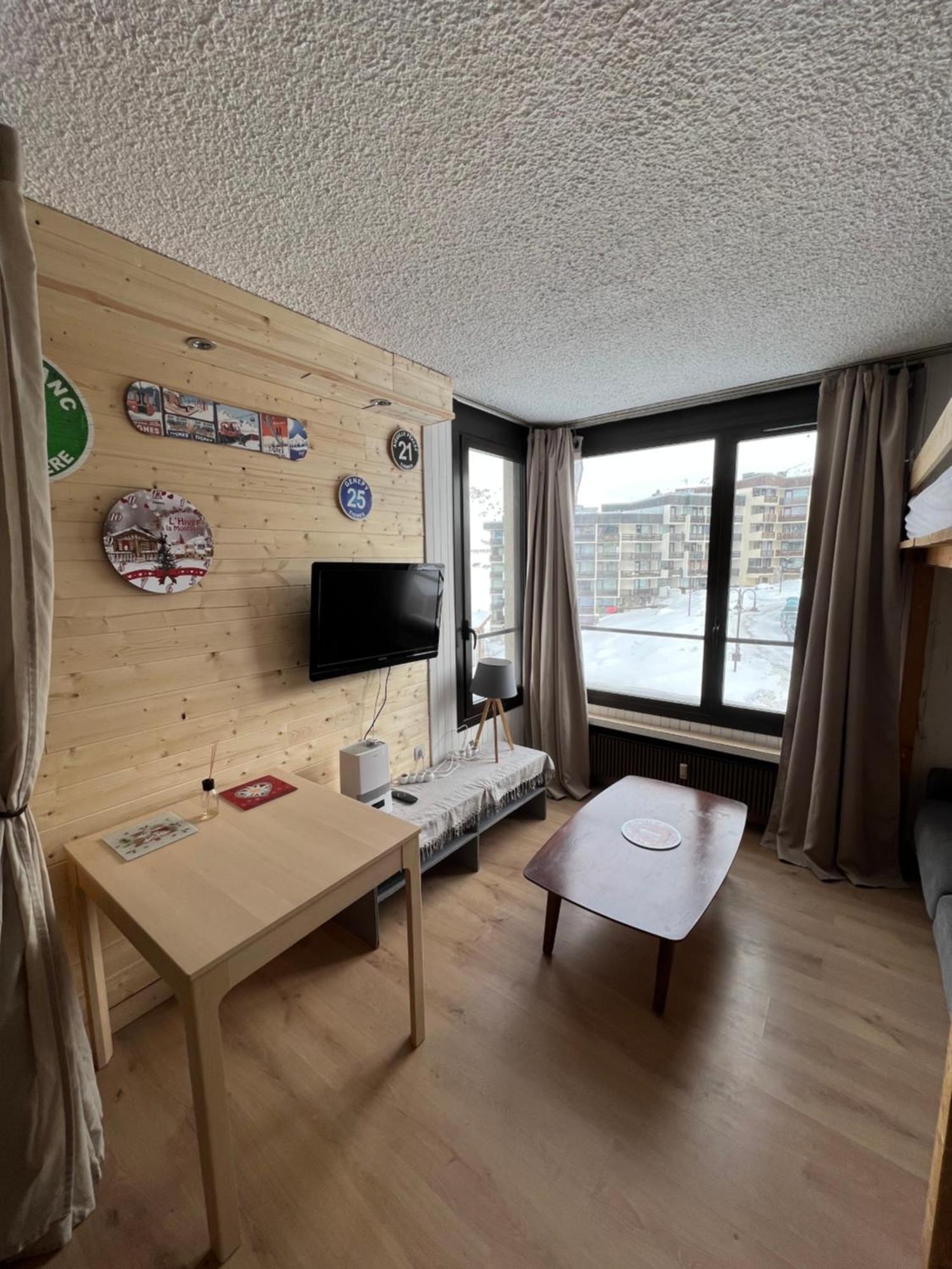Bel Appartement 2/4 Pers, Au Pied Des Pistes تينْيِ المظهر الخارجي الصورة